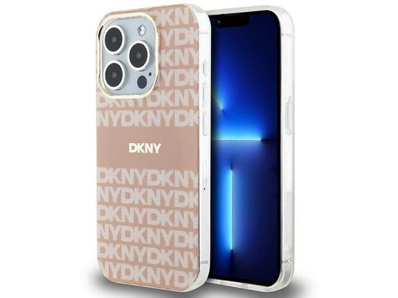 DKNY ovitek za usnjen MagSafe iPhone 15 Pro, soza