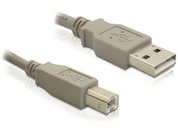 CABLETECH USB kabel, USB-A/USB-B, 3m, CC-120-3WH