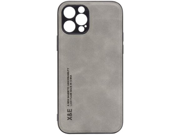 CHAMELEON ovitek za gumiran Cloudy Apple iPhone 12 Pro, siv