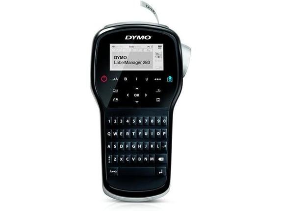 DYMO LabelManager 280 ročni rezalnik QWERTZ tipkovnica - D1 etikete do 12 mm (S0968970), tiskalnik etiket