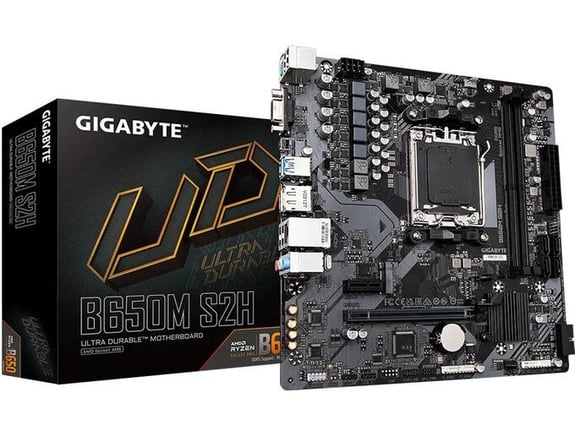 GIGABYTE matična plošča B650M S2H, AM5, mATX