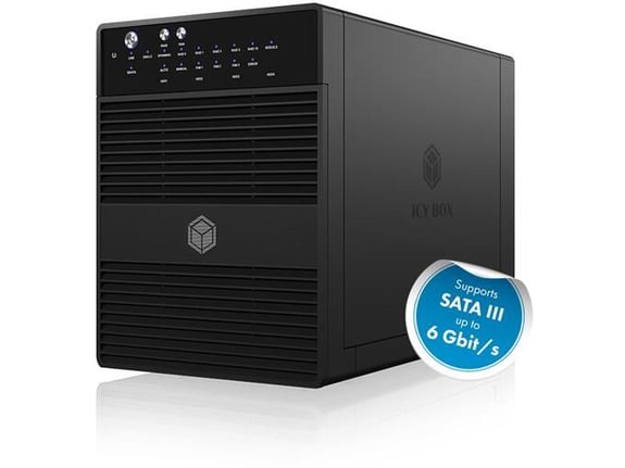 RAIDSONIC IcyBox IB-RD3640SU3 3,5 SATA zunanji sistem RAID s 4 ležišči