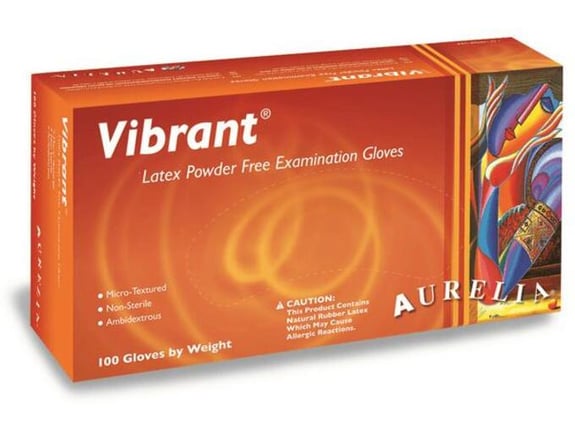 KITAJC Lateks rokavice Aurelia Vibrant XL