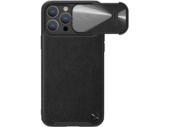 NILLKIN ovitek CamShield Leather za iPhone 14 Pro, črna