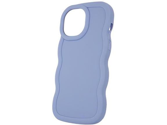 ONASI silikonski ovitek Bubble za iPhone 16 Plus, vijolična