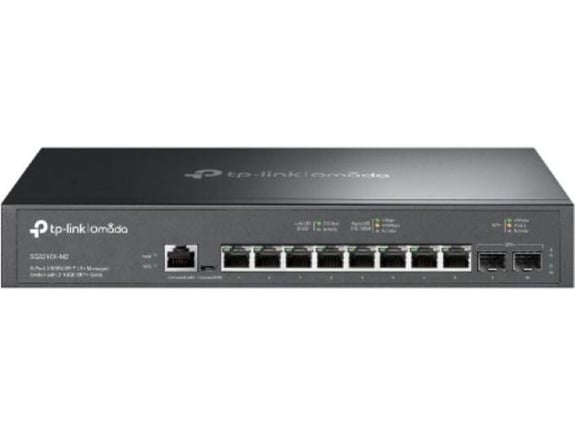 TP-LINK mrežno stikalo SG3210X-M2, 8-port 2.5GBASE-T, 2-port 10G SFP+ L2+ Managed