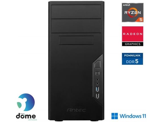 ANNI namizni računalnik Home Advanced R5 8600G/16GB/1TB SSD/Windows 11 Home/Radeon 760M