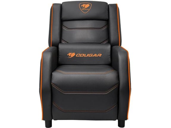COUGAR gaming stol Ranger S, črna/oranžna