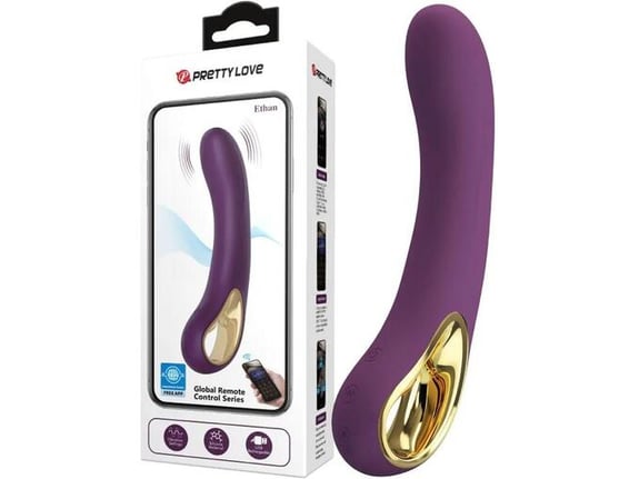 PRETTY LOVE Vibrator Ethan App Purple