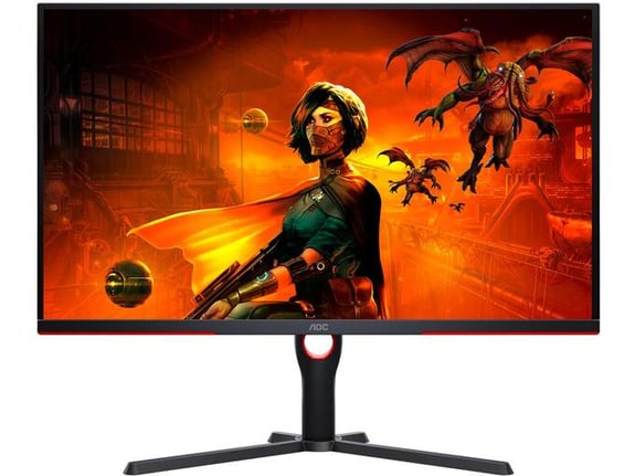 AOC gaming monitor U32G3X/BK, 32 inch