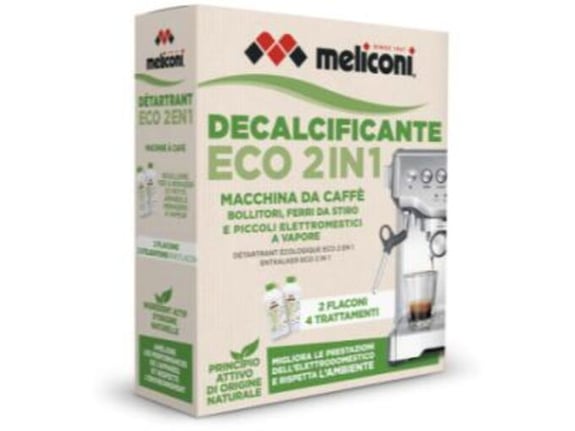 MELICONI odstranjevalec vodnega kamna Eco 2 v 1 za kavne aparate, 500 ml