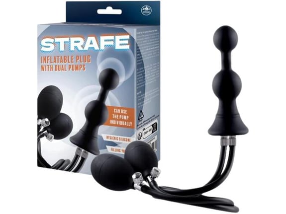 NMC ANAL Napihljiv Analni Čep Nmc Strafe Dual