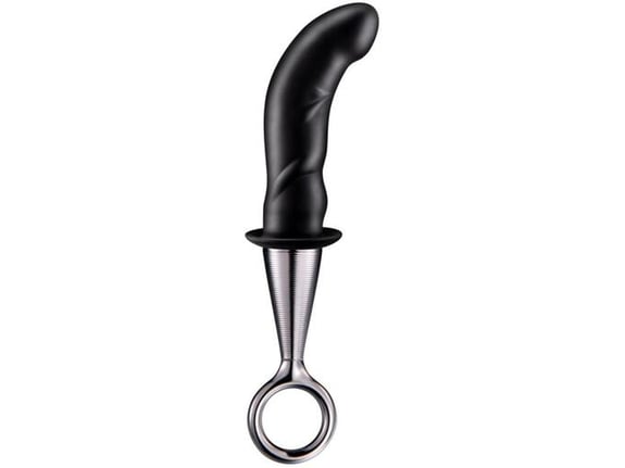 NMC ANAL Stimulator Prostate Nmc Silicone With Handle 4''