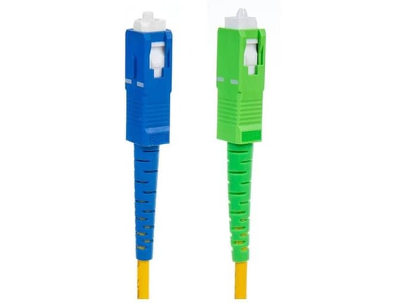 MACLEAN optični patch kabel MCTV-403, SM, SC/APC-SC/UPC, 5 m, rumena