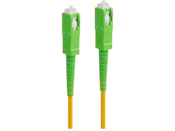 MACLEAN optični patch kabel MCTV-433, SM, SC/APC-SC/APC, 3 m, rumena/zelena