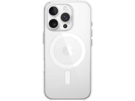 CHAMELEON ovitek za gumiran TPU Magnetic MagSafe Apple iPhone 16 Pro, prozoren svetleč