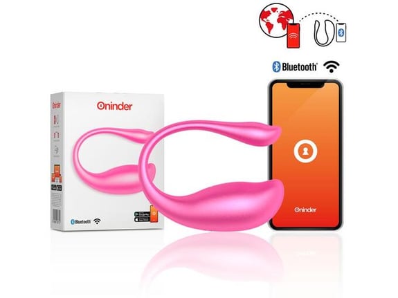 ONINDER Vibracijski JajČek Nairobi Pink App