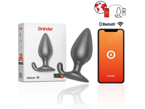 ONINDER Vibracijski Analni Čep Rio Black App