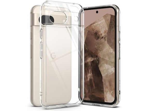 ONASI silikonski ovitek za Pixel 9/Pixel 9 Pro, prozorna