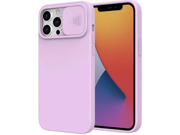 ONASI Lens Cover silikonski ovitek zaščita za iPhone 16 - vijola