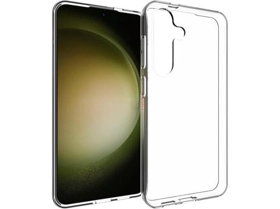 CHAMELEON ovitek za gumiran TPU Samsung Galaxy S24 FE, prozoren svetleč