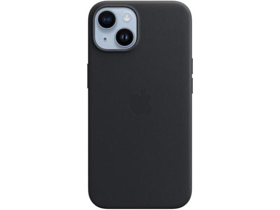 APPLE ovitek za usnjen iPhone 14, črna