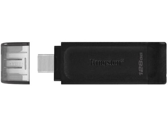 SANDISK Kingston spominski ključ Type C (128GB) DT70 3.2 Gen1 s pokrovčkom