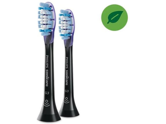 PHILIPS HX9052/33 Sonic C3 Plaque Defence standardni nastavek za zobno ščetko Medium 2 kosa črna