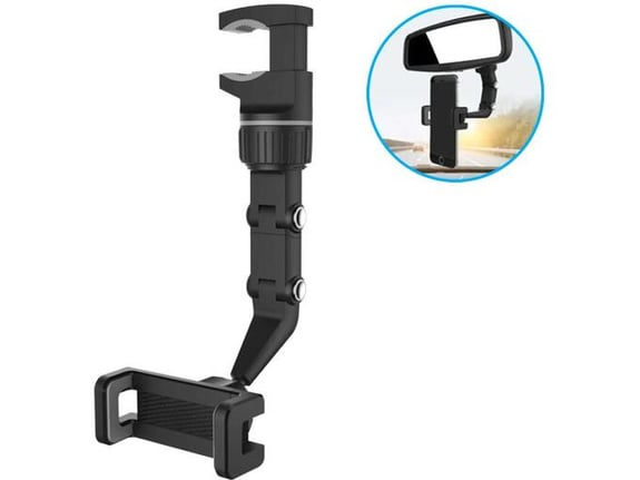 Chameleon Avto nosilec za telefon - univerzalno držalo za vzvratno ogledalo (Clip)