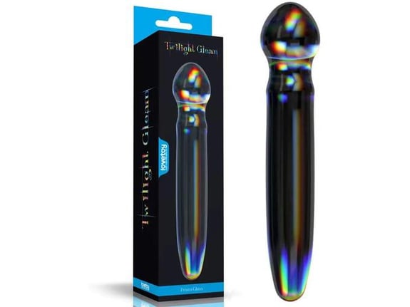 LOVETOY Stekleni Dildo Twilight Gleam Prism Glass