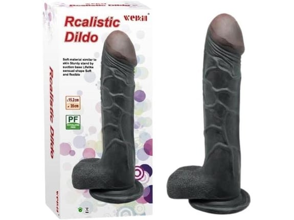 CHARMLY TOY Dildo Charmly Realistic Black