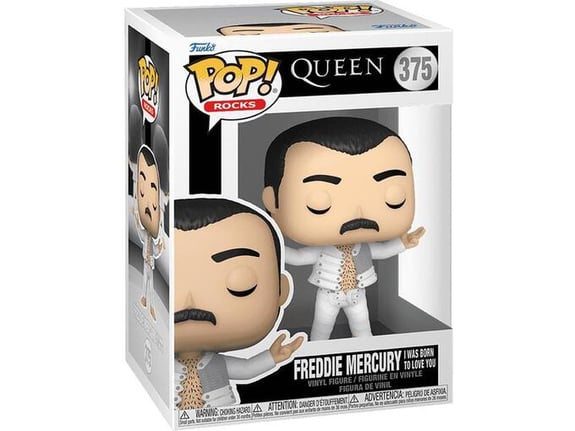 FUNKO pop rocks: queen - f. mercury (i was born to love you)