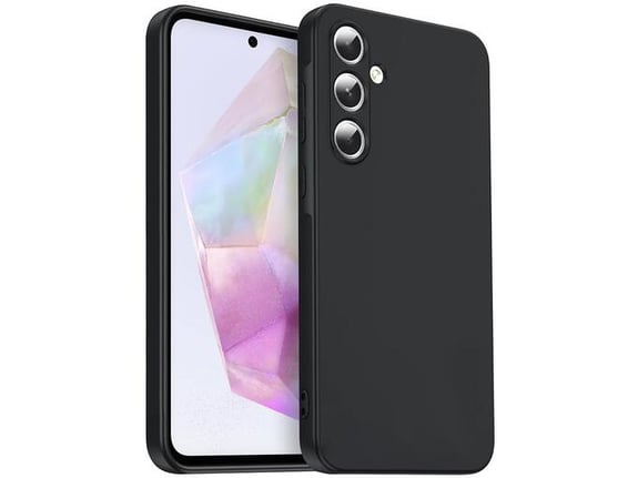 ONASI silikonski ovitek za Samsung Galaxy A16, mat črna