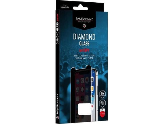 MyScreen protector My Screen protector AntiSpy / Privacy ZAŠČITNO KALJENO STEKLO iPhone 16 - Edge Full Glue