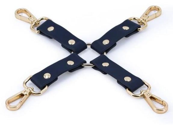 NEW SENSATIONS NOVELTIES Hogtie Bondage Couture Blue