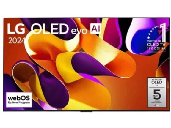 LG TV sprejemnik 4K UHD OLED65G42LW, 164cm