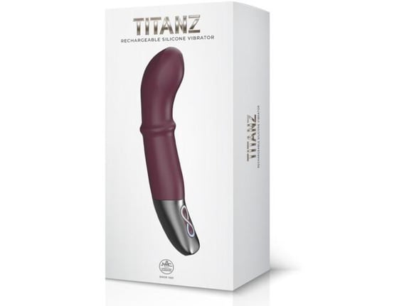 NMC TITANZ Vibrator Titanz 7 Rubine Red