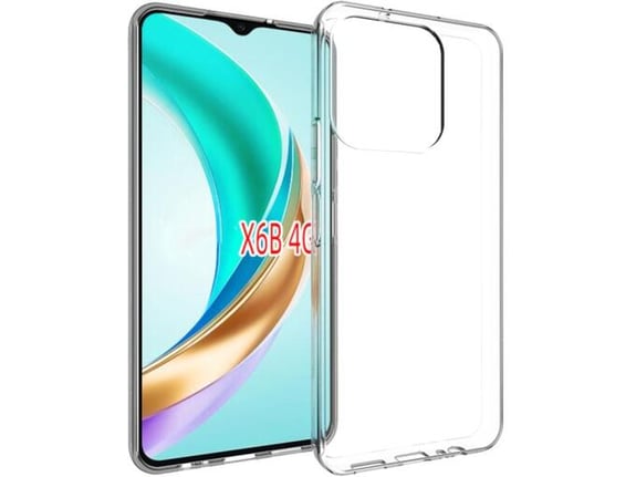 CHAMELEON ovitek za gumiran TPU Honor X6b, prozoren svetleč