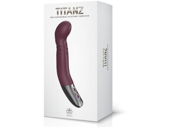 NMC TITANZ Vibrator Titanz 8 Rubine Red