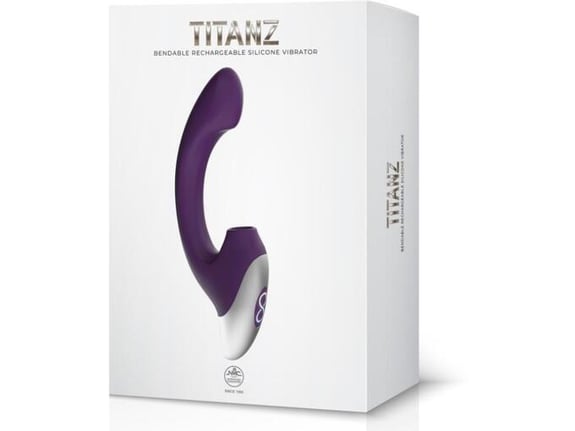 NMC TITANZ Vibrator Rabbit Titanz 8 Purple