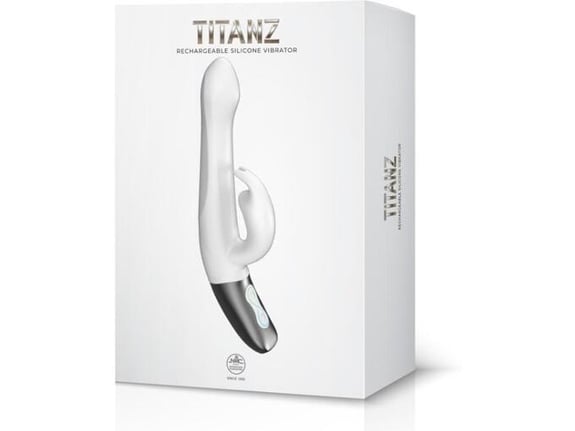 NMC TITANZ Vibrator Rabbit Titanz 8,5 Ivory White