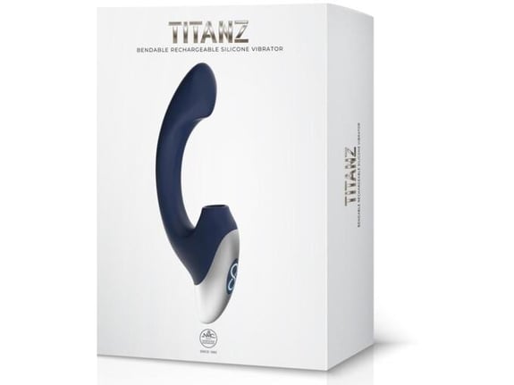 NMC TITANZ Vibrator Rabbit Titanz 8 Blue