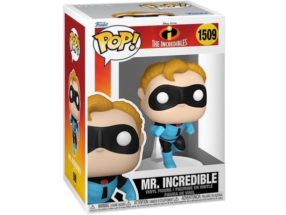 FUNKO pop disney: incredibles - mr. incredible w/chase