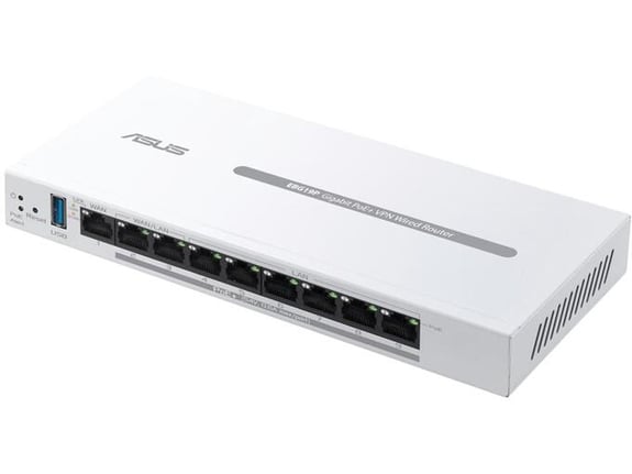 ASUS usmerjevalnik ExpertWiFi EBG19P, gigabit, 9-port, PoE, VPN
