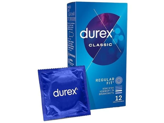 DUREX CONDOMS Kondomi Durex Classic 12/1