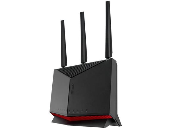 ASUS usmerjevalnik RT-BE86U BE6800, WiFi 7, dual band, 4-port, mesh, 90IG08W0-MO9A0V