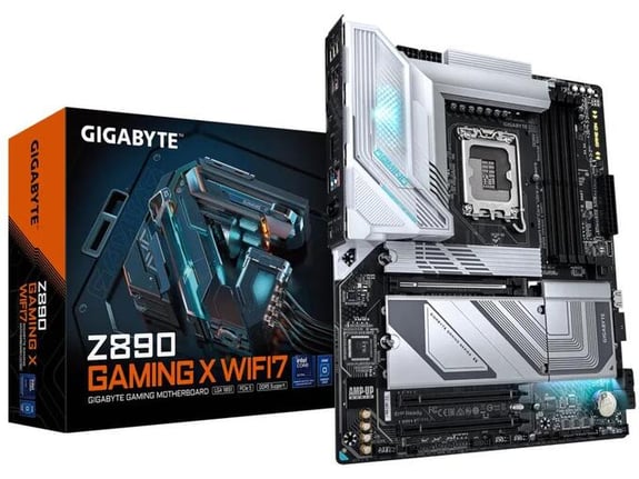 GIGABYTE matična plošča Z890 GAMING X WIFI7, LGA1851, ATX, WiFi 7, Bluetooth