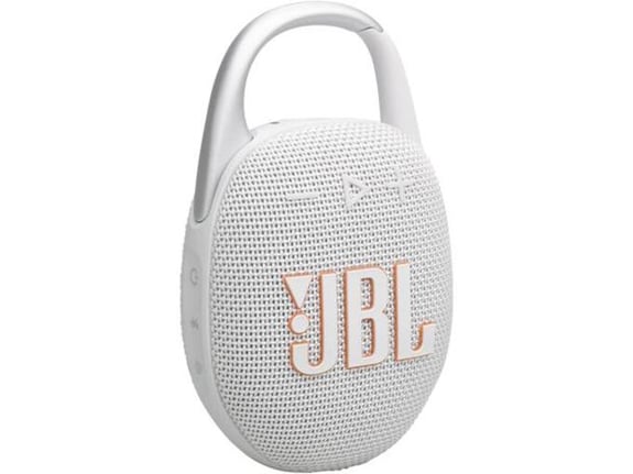 JBL prenosni zvočnik Clip 5, 7 W, bela