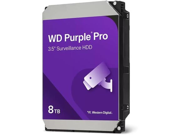 WD vgradni 3,5 HDD disk Purple Pro/8TB/6 Gb/s/WD8002PURP