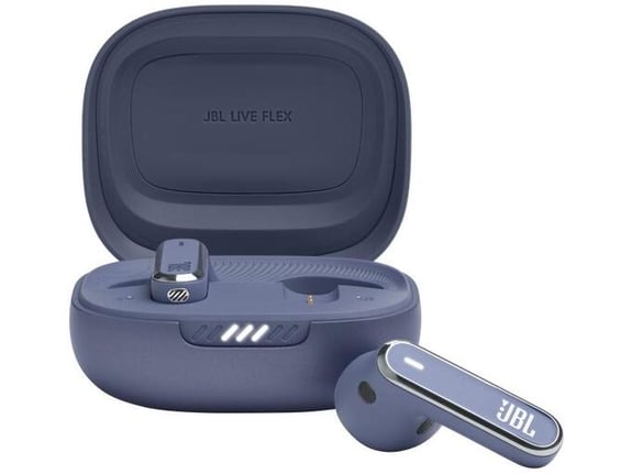 JBL brezžične ušesne slušalke Live Flex TWS, modra